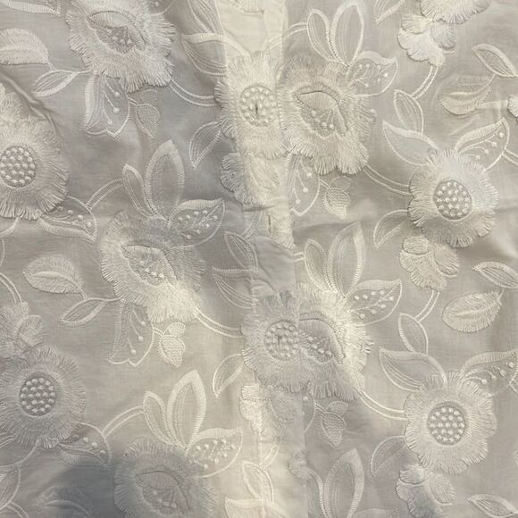 Tahari White Sleeveless Button Down - Picture 2 of 9